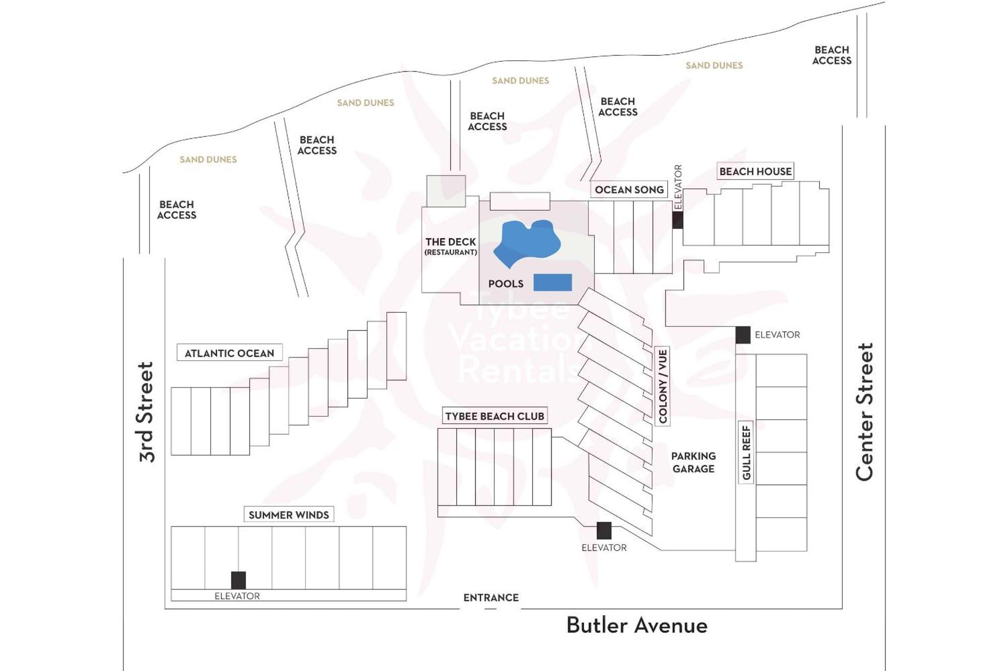The Vue 238 Apartment Pulau Tybee Luaran gambar